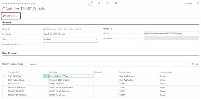Client Id OAuth authentication in Connection setup
